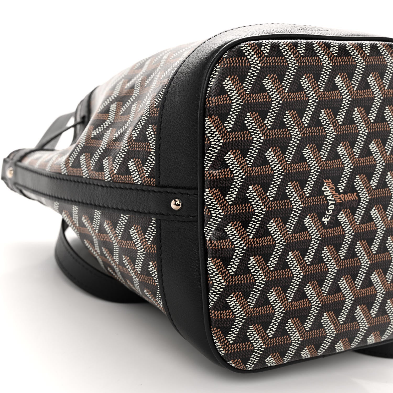 Goyard Goyardine Petit Flot Bucket Bag PM Black 8 of 9