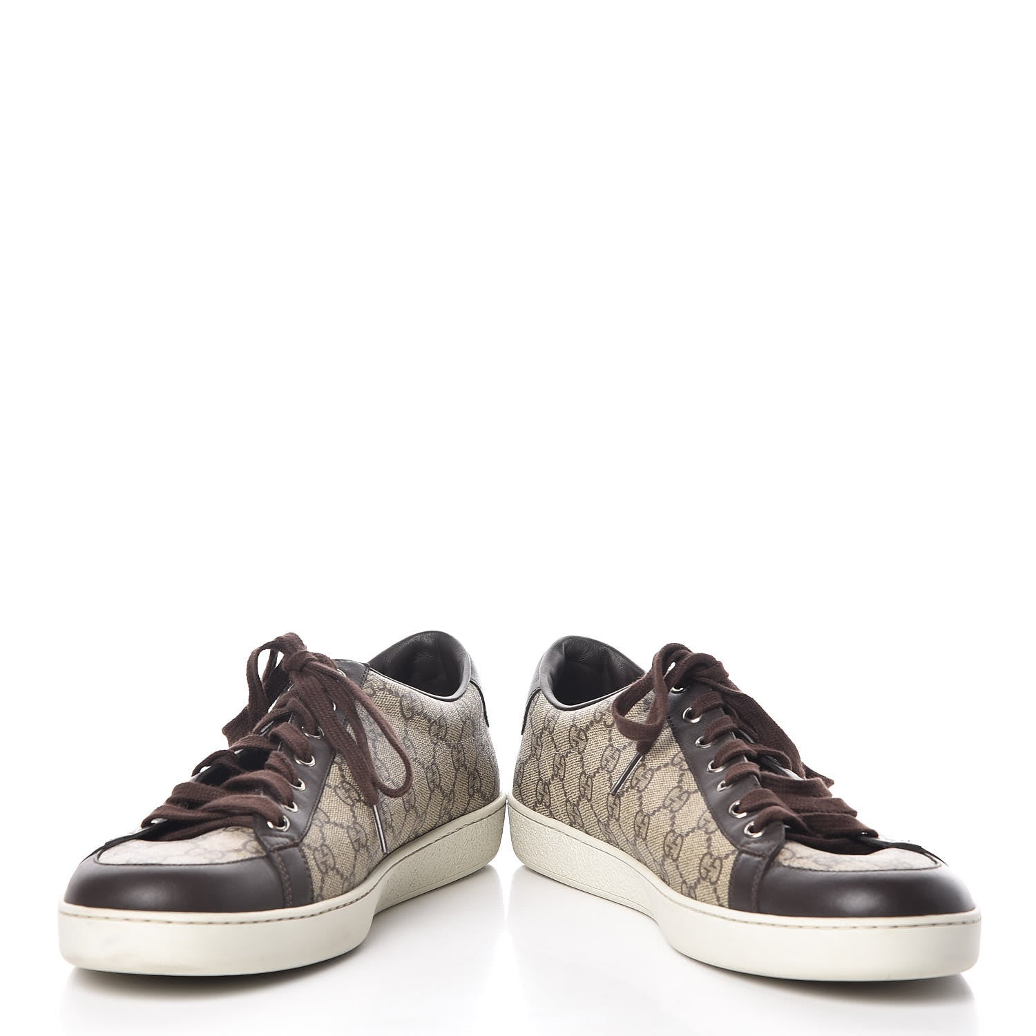 Gucci GG Supreme Monogram Mens Tessuto Sneakers 12 Ebony 6 of 12