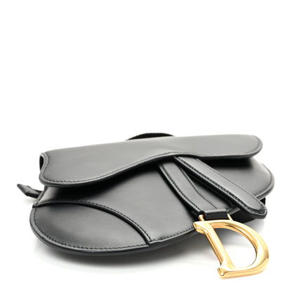 Christian Dior Calfskin Saddle Belt Bag Black 4 of 9