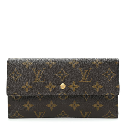 Louis Vuitton Monogram Porte Tresor International Wallet 1 of 12