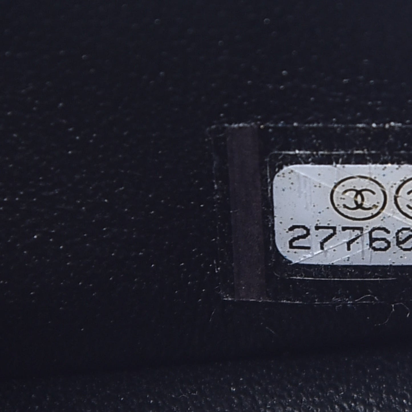 Lambskin Quilted Mini Square Flap Black