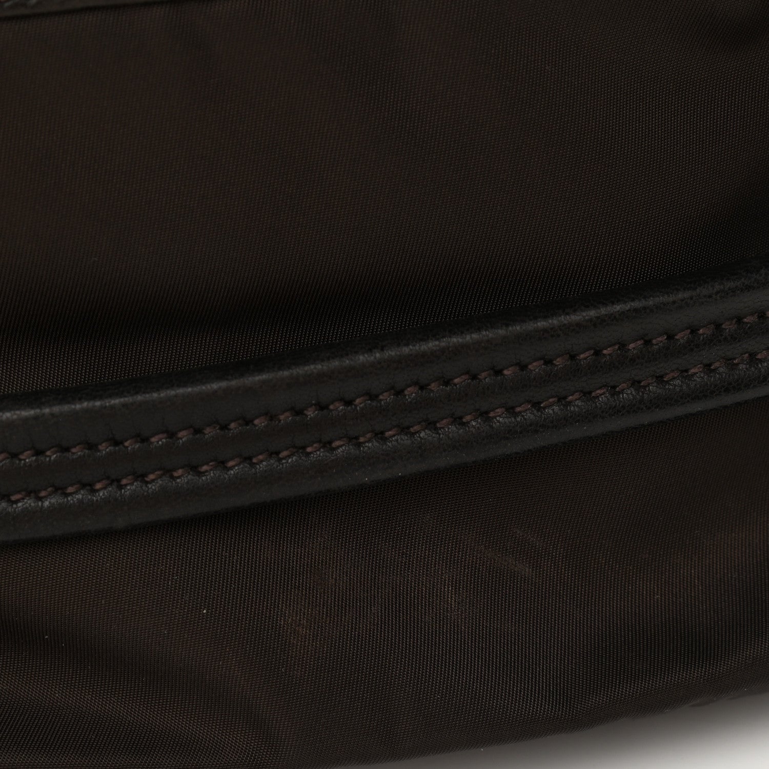 Prada Tessuto Nylon Nappa Satchel Moro 10 of 10
