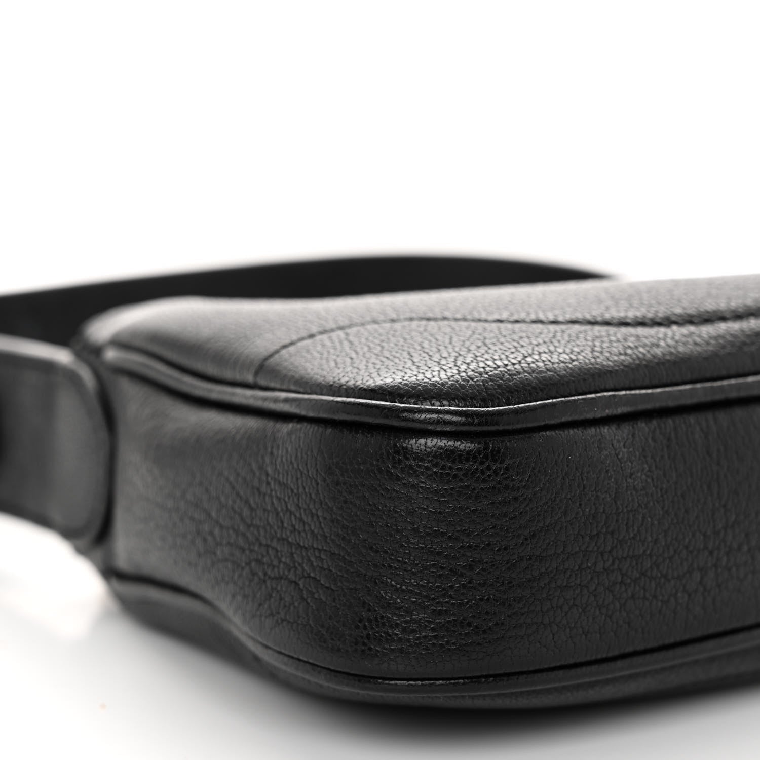 Gucci Goatskin Mini Aphrodite Shoulder Bag Black 8 of 10