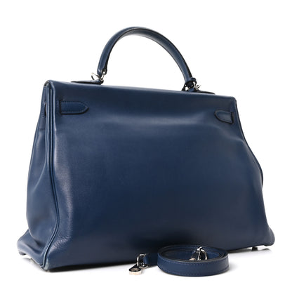 Hermes Swift Kelly 35 Bleu De Prusse 3 of 10