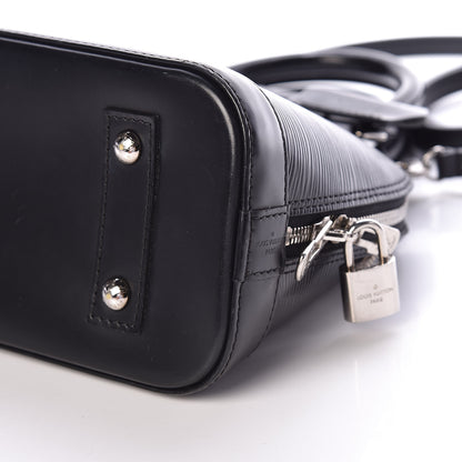 Louis Vuitton Epi Alma BB Black 8 of 9