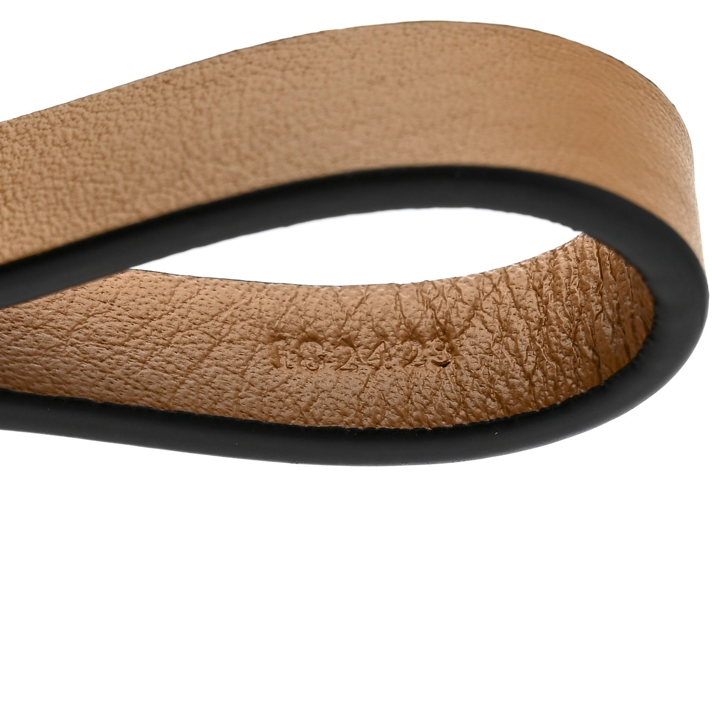 Calfskin Arrow Short Strap Brown