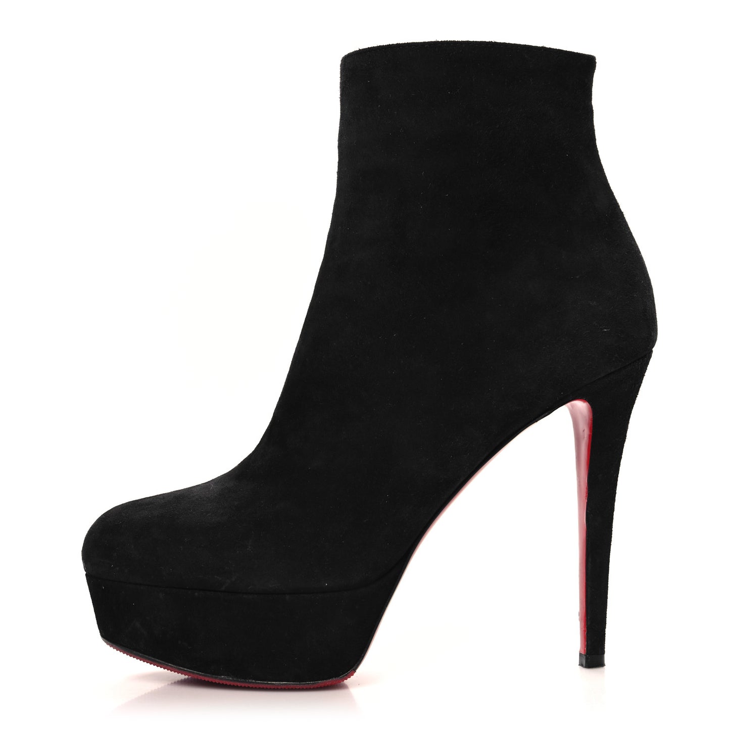 Veau Velours Bianca 130 Ankle Booties 39 Black