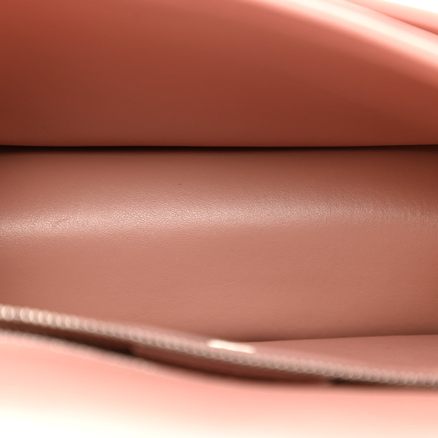 Calfskin Quilted Gancini Flap Bag Antique Rose