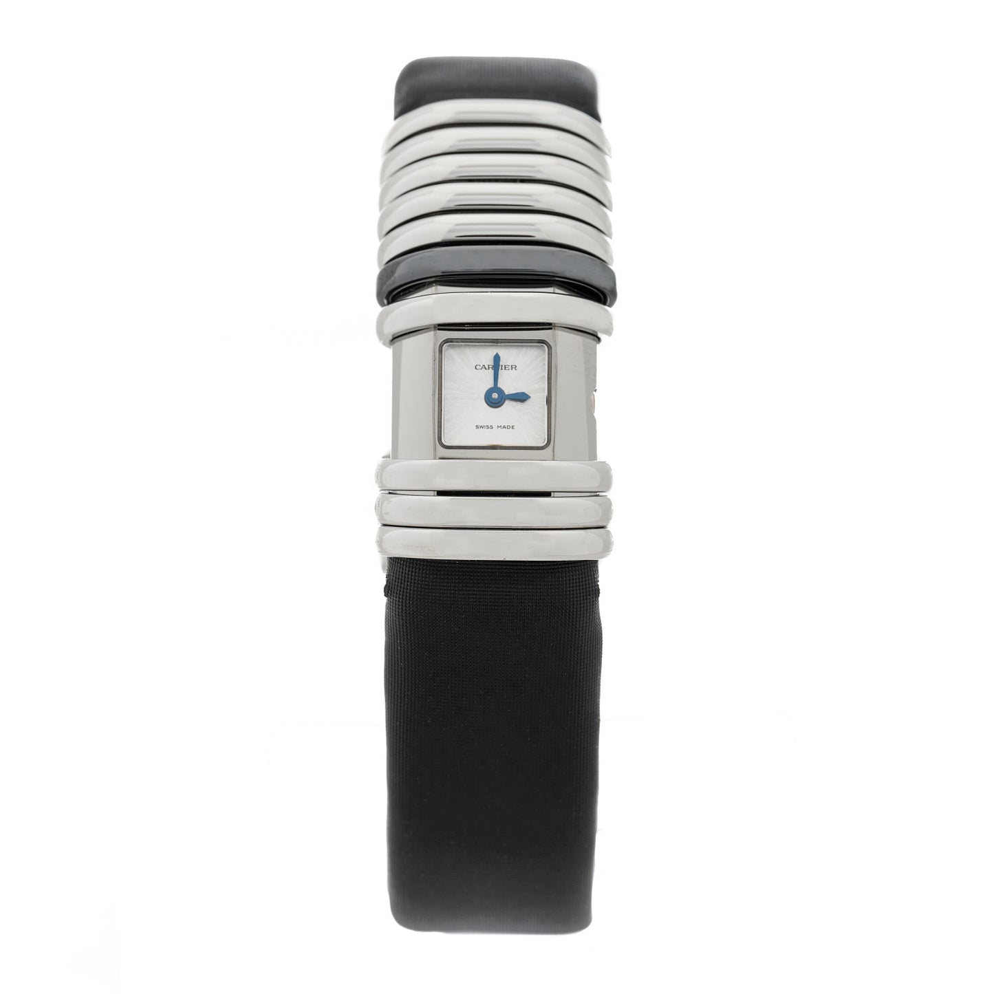 Stainless Steel Titanium Satin Diamond 16mm Declaration Quartz Watch