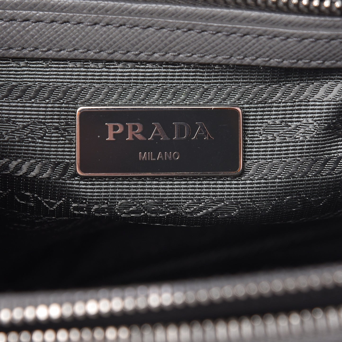 Saffiano Small Galleria Double Zip Tote Marmo