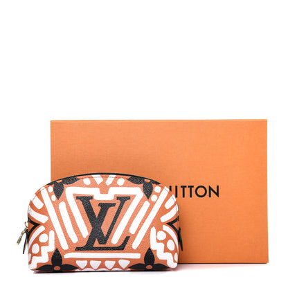 Louis Vuitton Monogram Giant Crafty Cosmetic Pouch Crème Caramel 9 of 9