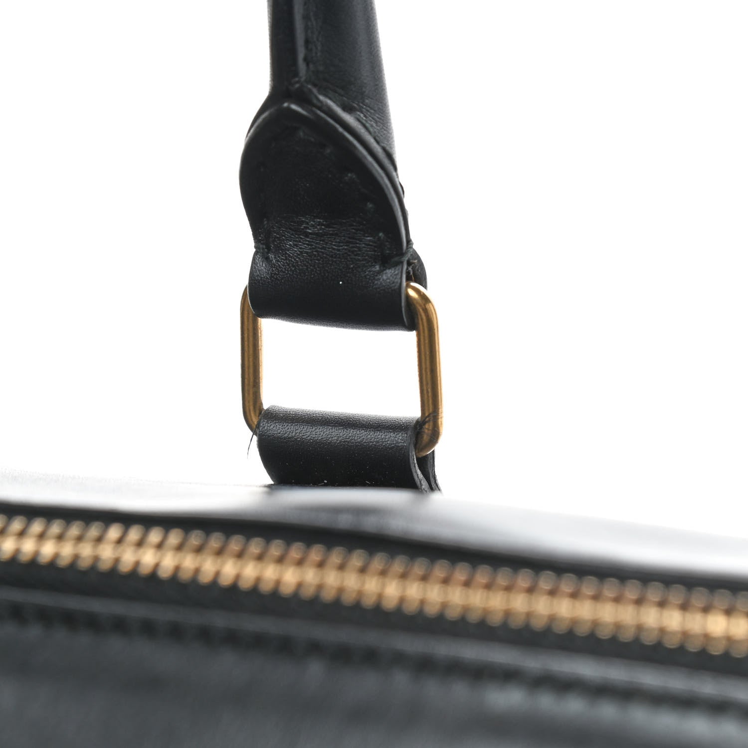 Saint Laurent Calfskin Classic Duffle 6 Black 10 of 10