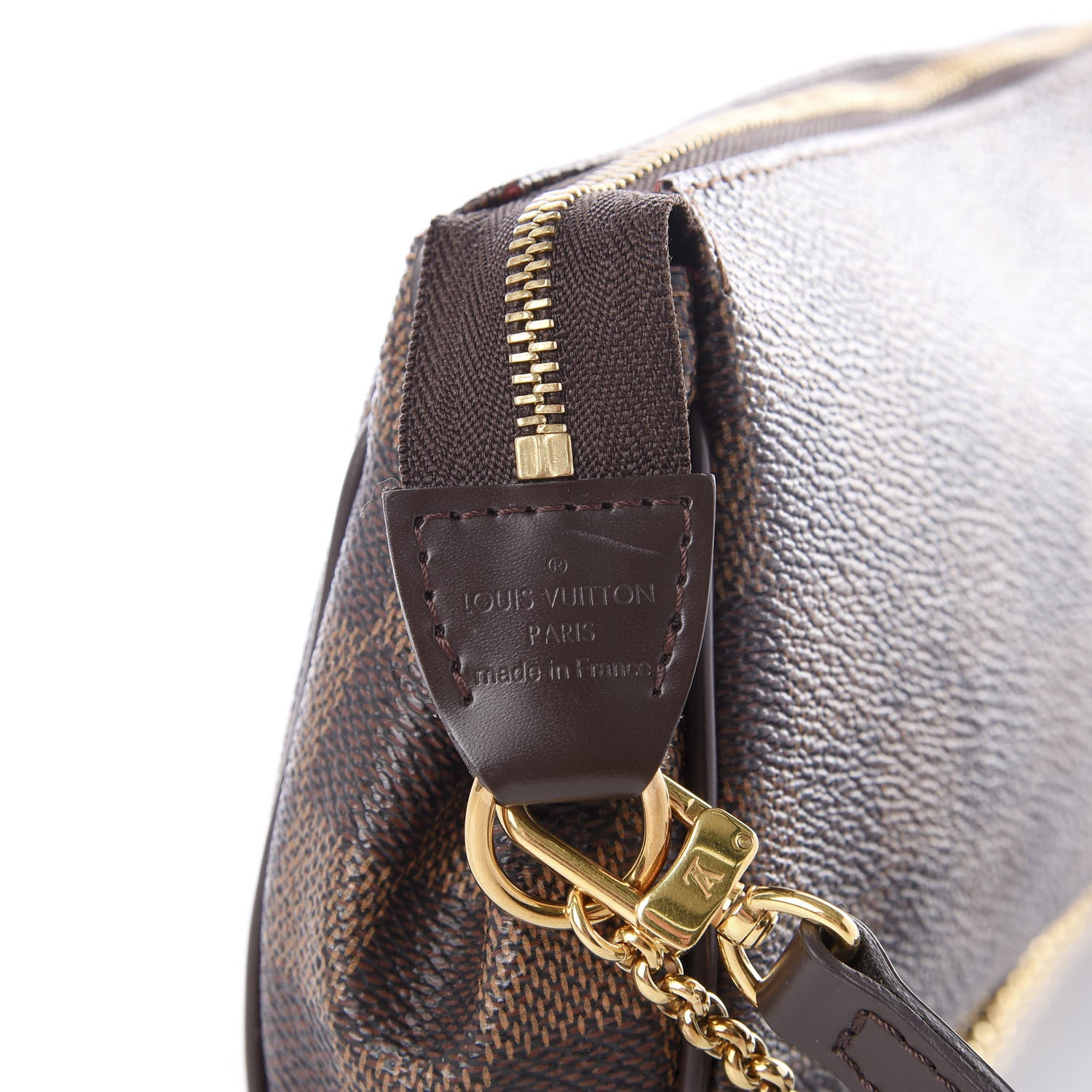 Louis Vuitton Damier Ebene Eva Clutch 6 of 9