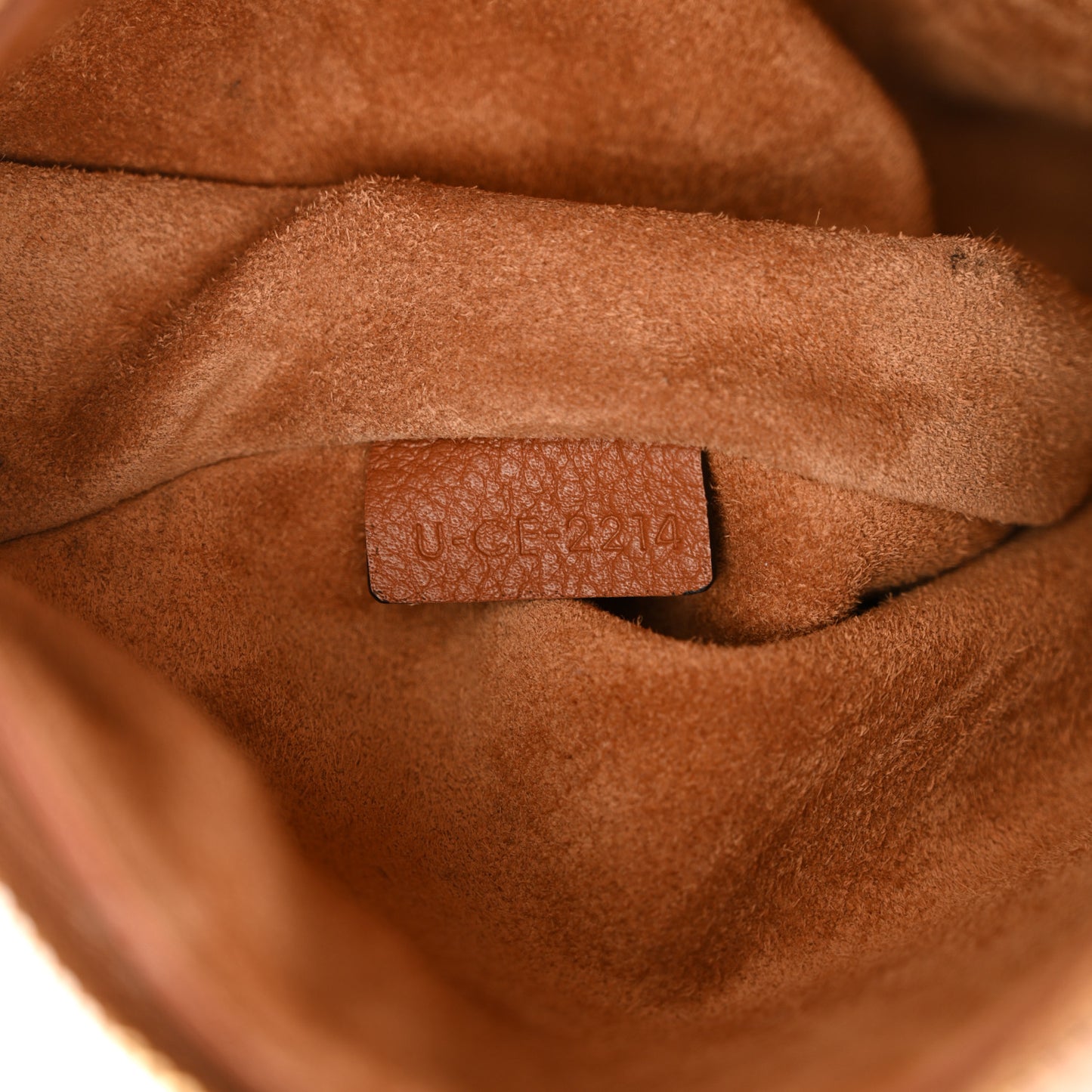 Supple Calfskin Small Triomphe Heloise Shoulder Bag Tan