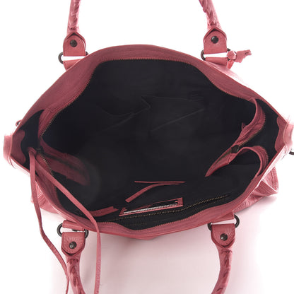 Balenciaga Agneau Classic Hardware City Rose Bombon Raspberry 6 of 12