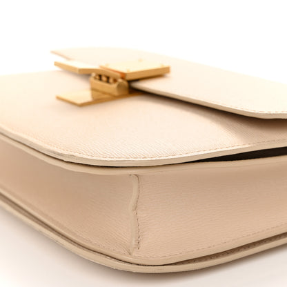 Celine Liege Calfskin Medium Classic Box Flap Bag Powder 10 of 10