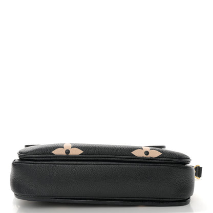 Louis Vuitton Empreinte Monogram Giant Pochette Metis Black Beige 10 of 11