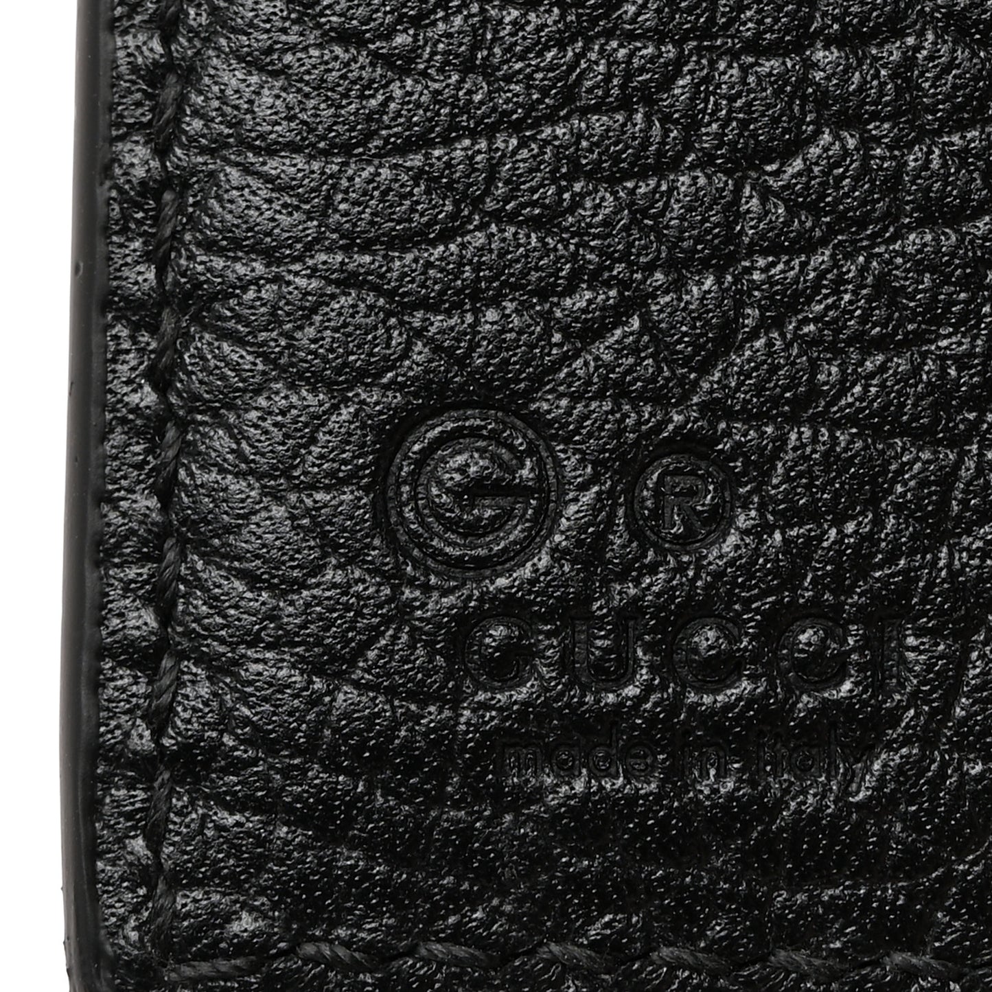 Dollar Calfskin Medium GG Marmont Wallet Black
