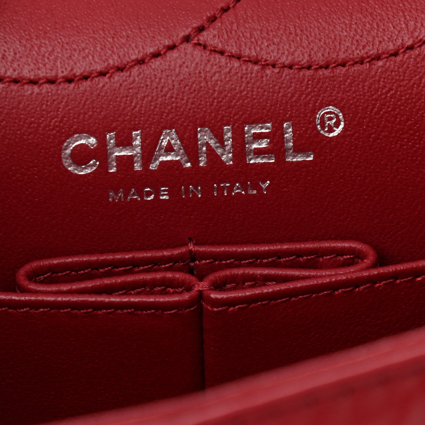 Aged Calfskin Quilted 2.55 Reissue 226 Flap Dark Red