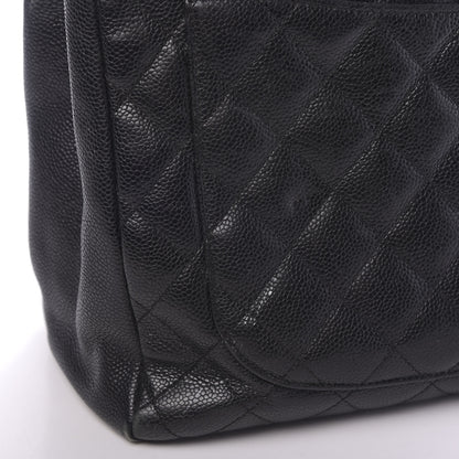 Chanel Caviar Quilted Grand Shopping Tote GST Black 11 of 16