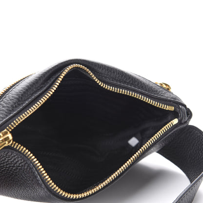 Prada Vitello Daino Small Belt Bag Black 5 of 11