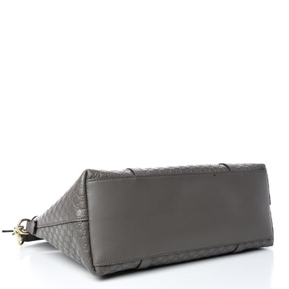 Gucci Soft Microguccissima Small Zippered Satchel Loess 5 of 11