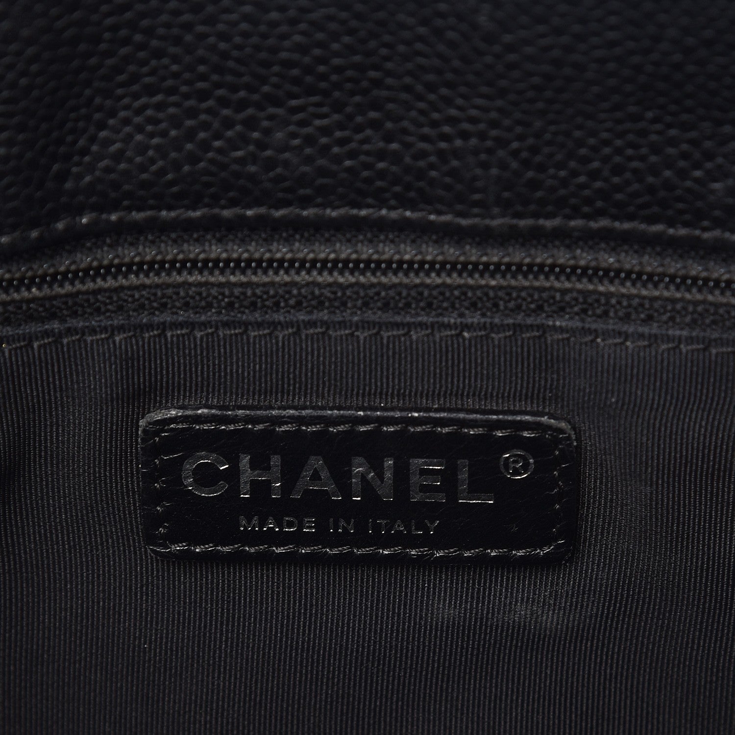 Chanel Caviar Quilted Grand Shopping Tote GST Black 6 of 15