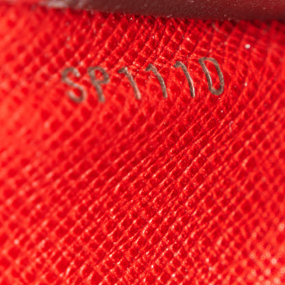 Louis Vuitton Monogram Josephine Wallet Red 9 of 10