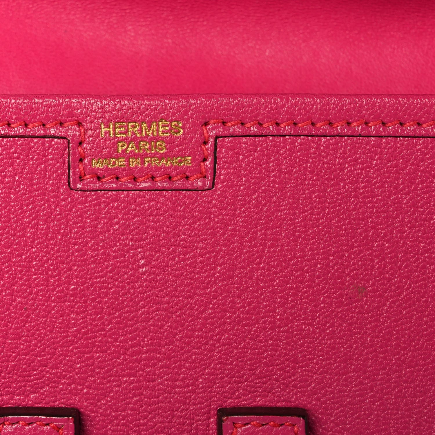 Hermes Chevre Mysore Jige Elan 29 Clutch Rose Shocking 6 of 13