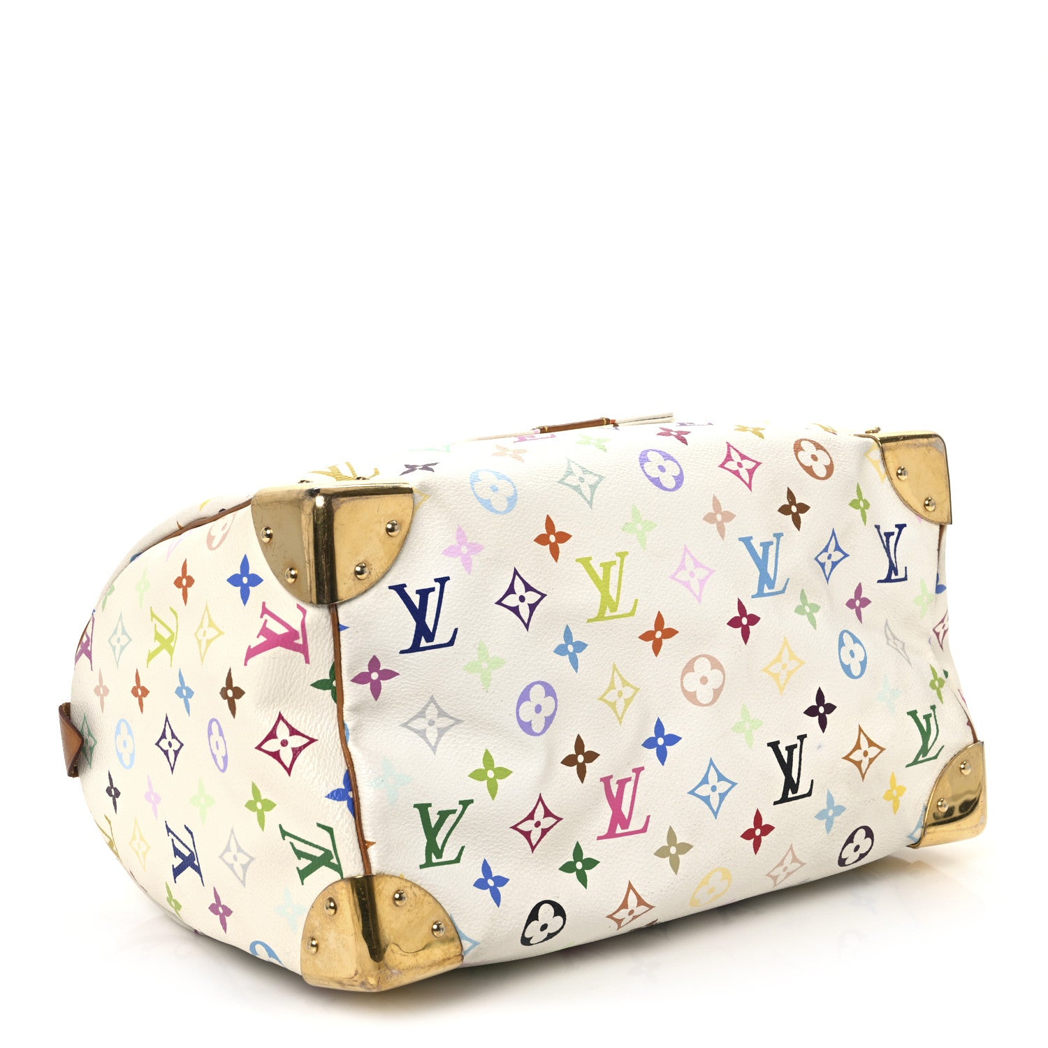 Louis Vuitton Monogram Multicolor Speedy 30 White 4 of 17