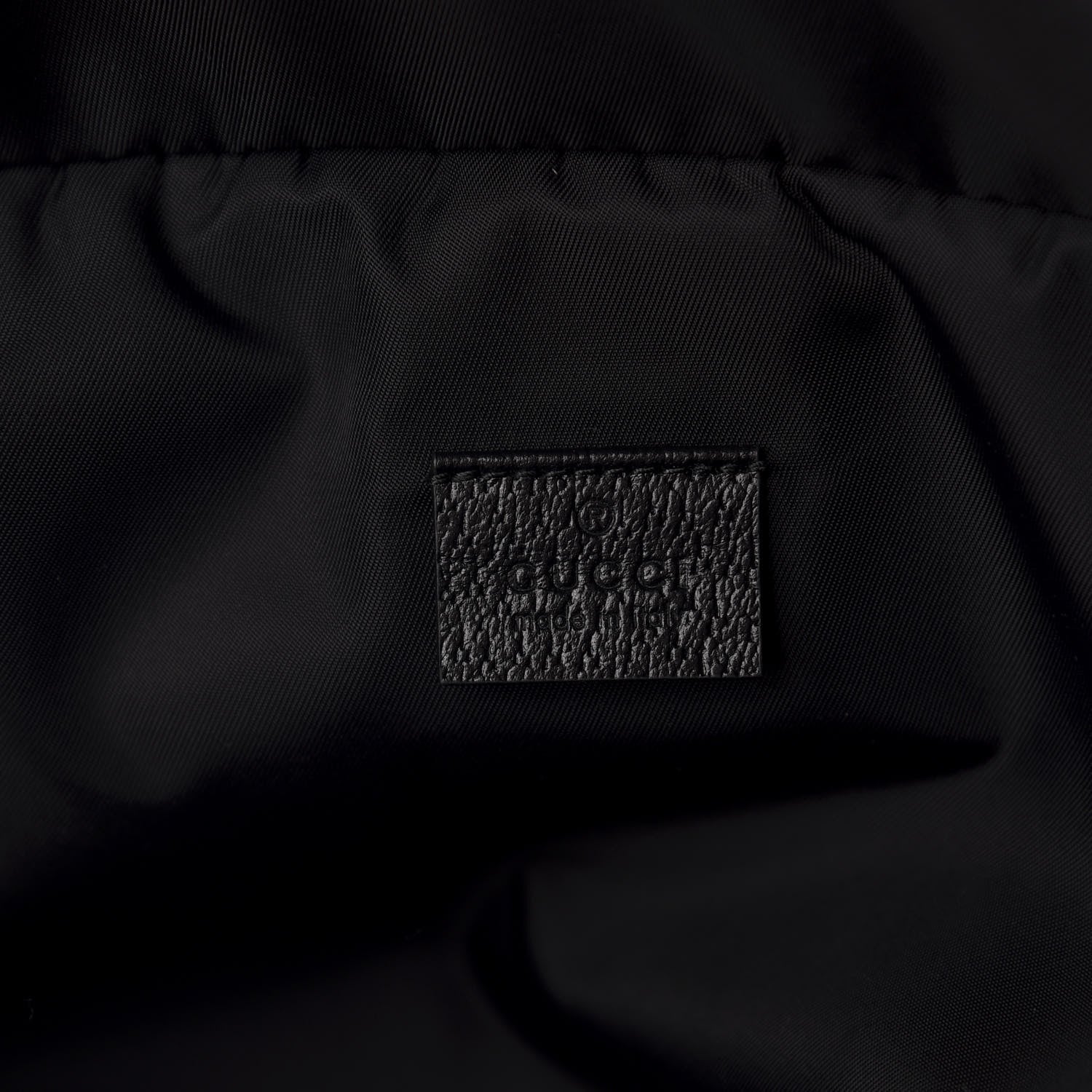 Gucci Nylon 80s Logo Patch Belt Bag Black 8 of 10