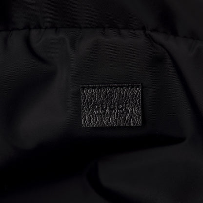 Gucci Nylon 80s Logo Patch Belt Bag Black 8 of 10