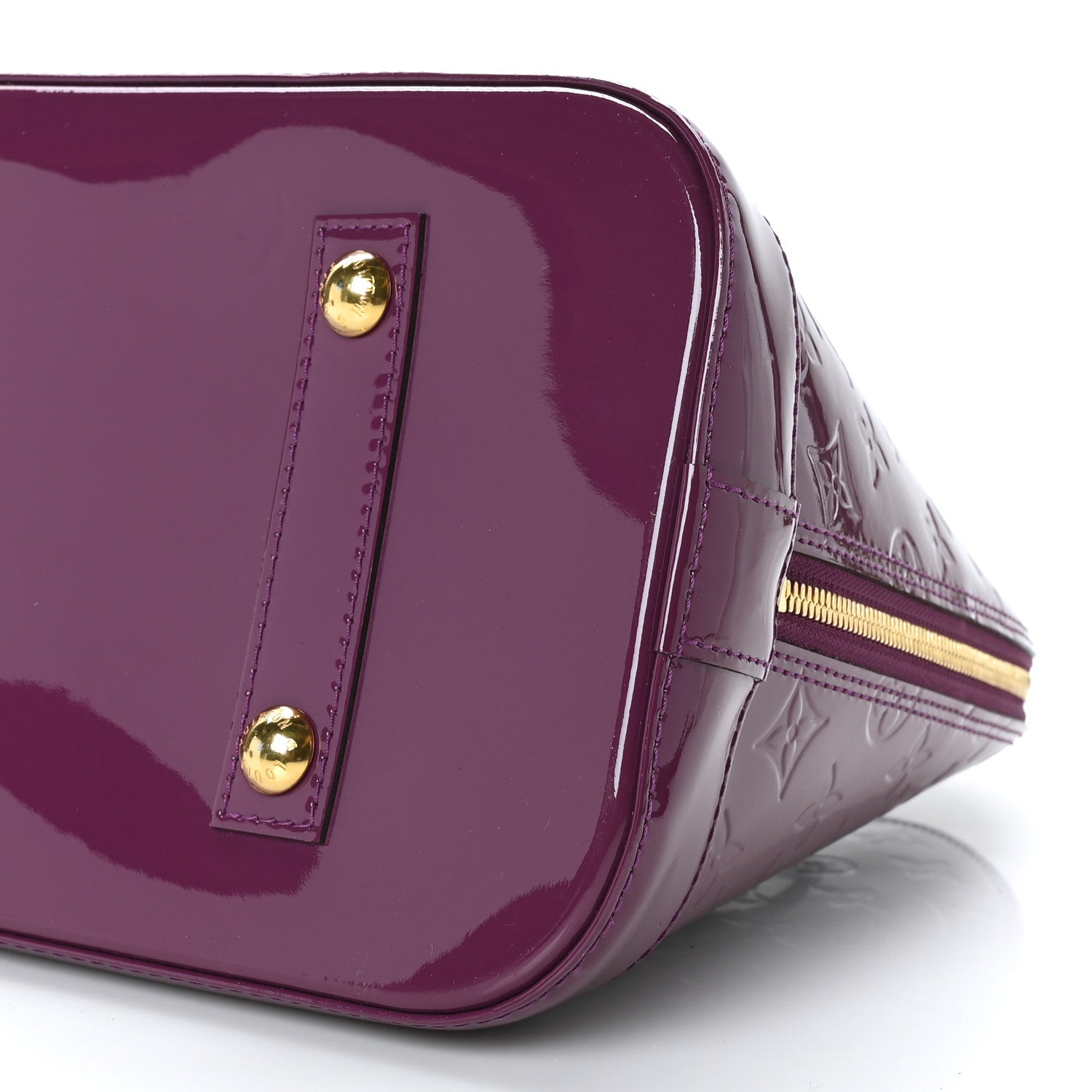 Louis Vuitton Vernis Alma MM Amethyste 8 of 8