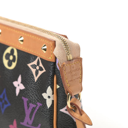 Louis Vuitton Monogram Multicolor Pochette Accessories Black 11 of 11