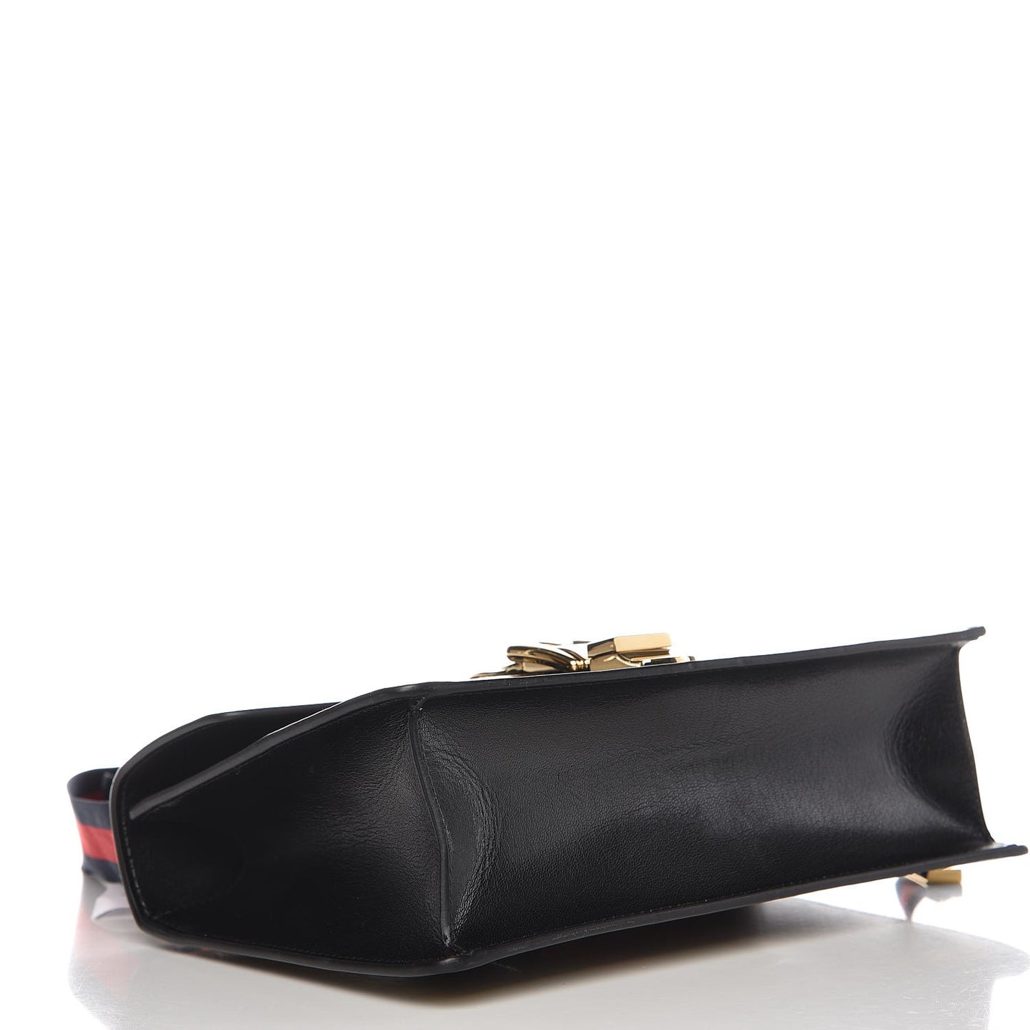 Calfskin Star Printed Small Sylvie Shoulder Bag Gold Black