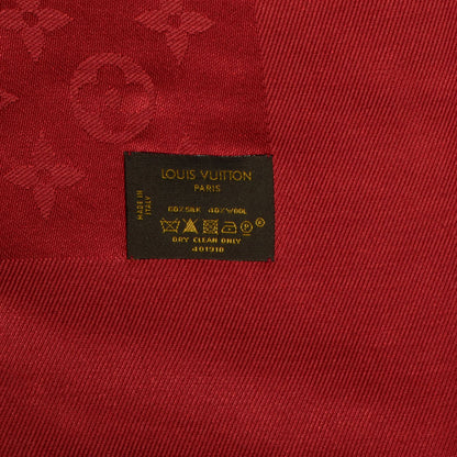 Louis Vuitton Silk Wool Monogram Shawl Pomme D'Amour 5 of 5