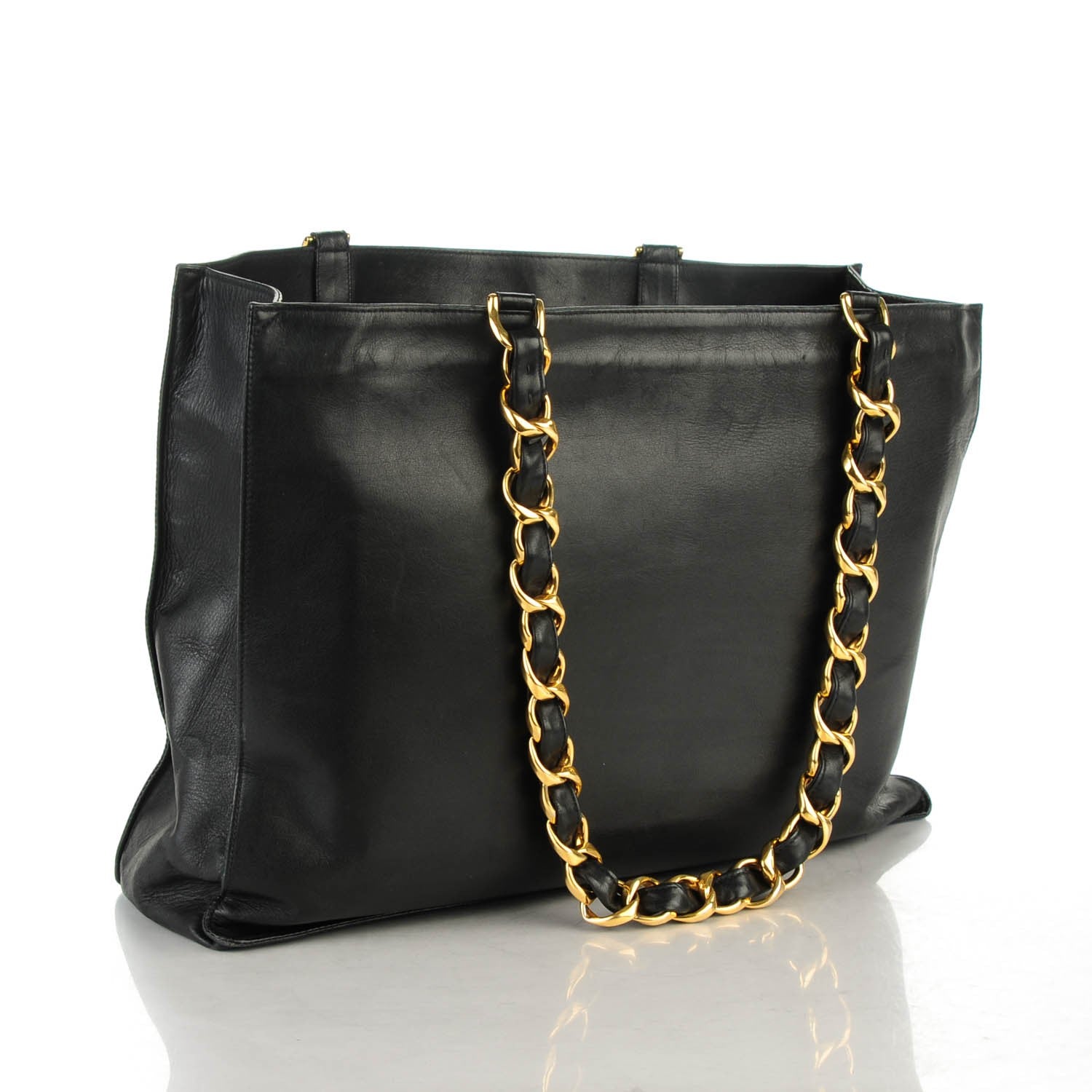 Chanel Lambskin Jumbo Shoulder Bag Black 3 of 8