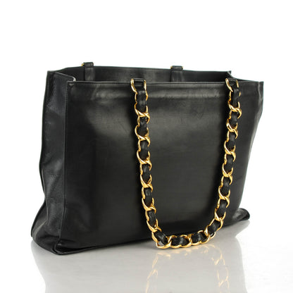 Chanel Lambskin Jumbo Shoulder Bag Black 3 of 8
