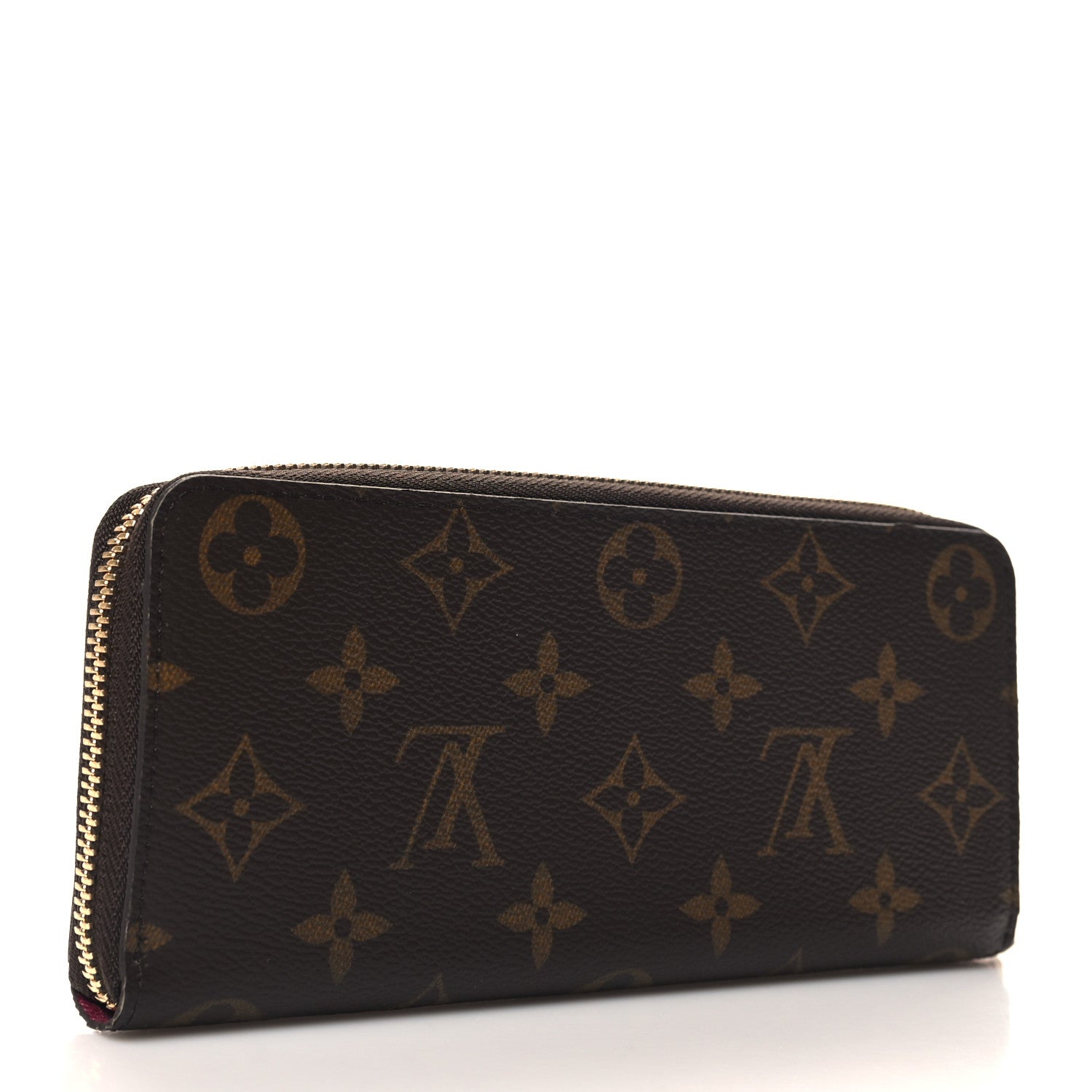 Louis Vuitton Monogram Clemence Wallet Fuchsia 3 of 7