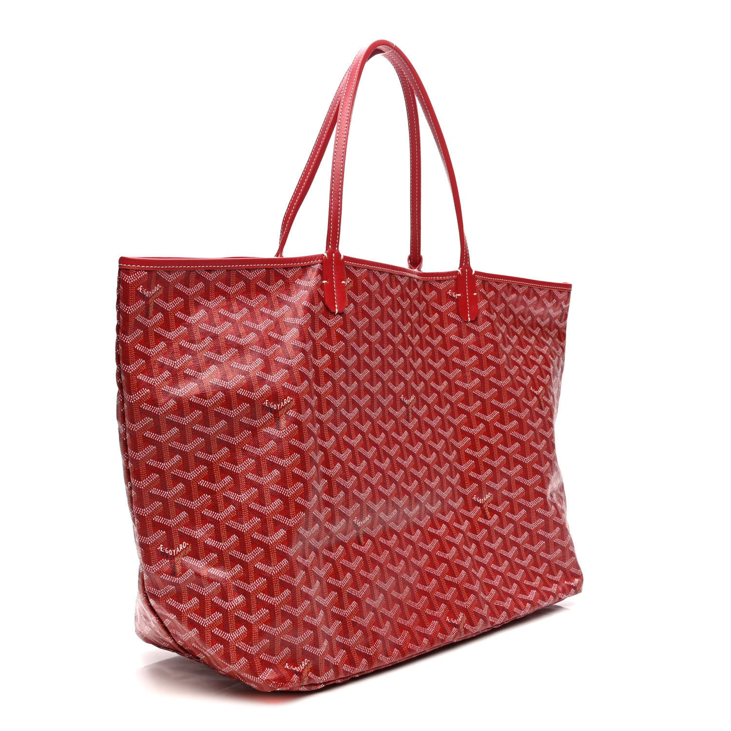 Goyard Goyardine Saint Louis GM Red 4 of 12