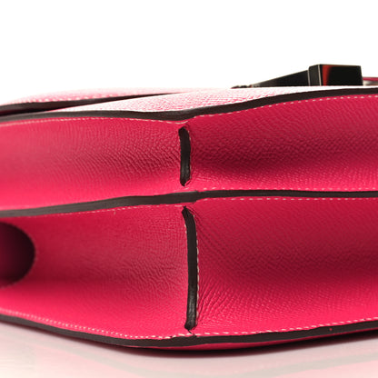 Hermes Epsom Constance 24 Rose Tyrien 10 of 12