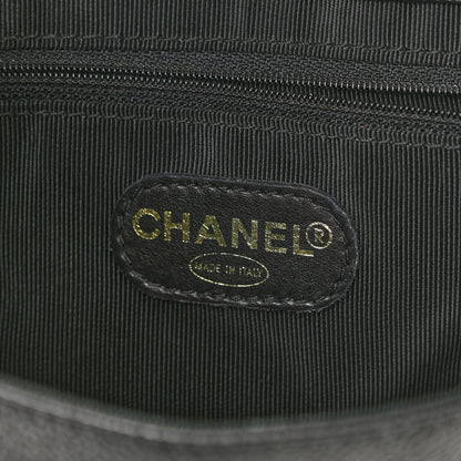 Chanel Caviar Flap Shoulder Bag Black 6 of 10