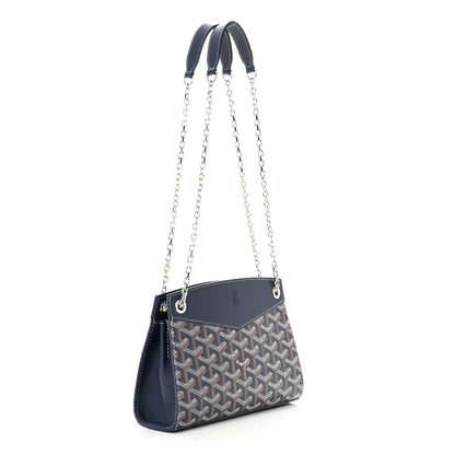 Goyard Goyardine Mini Rouette Structure Navy 3 of 9
