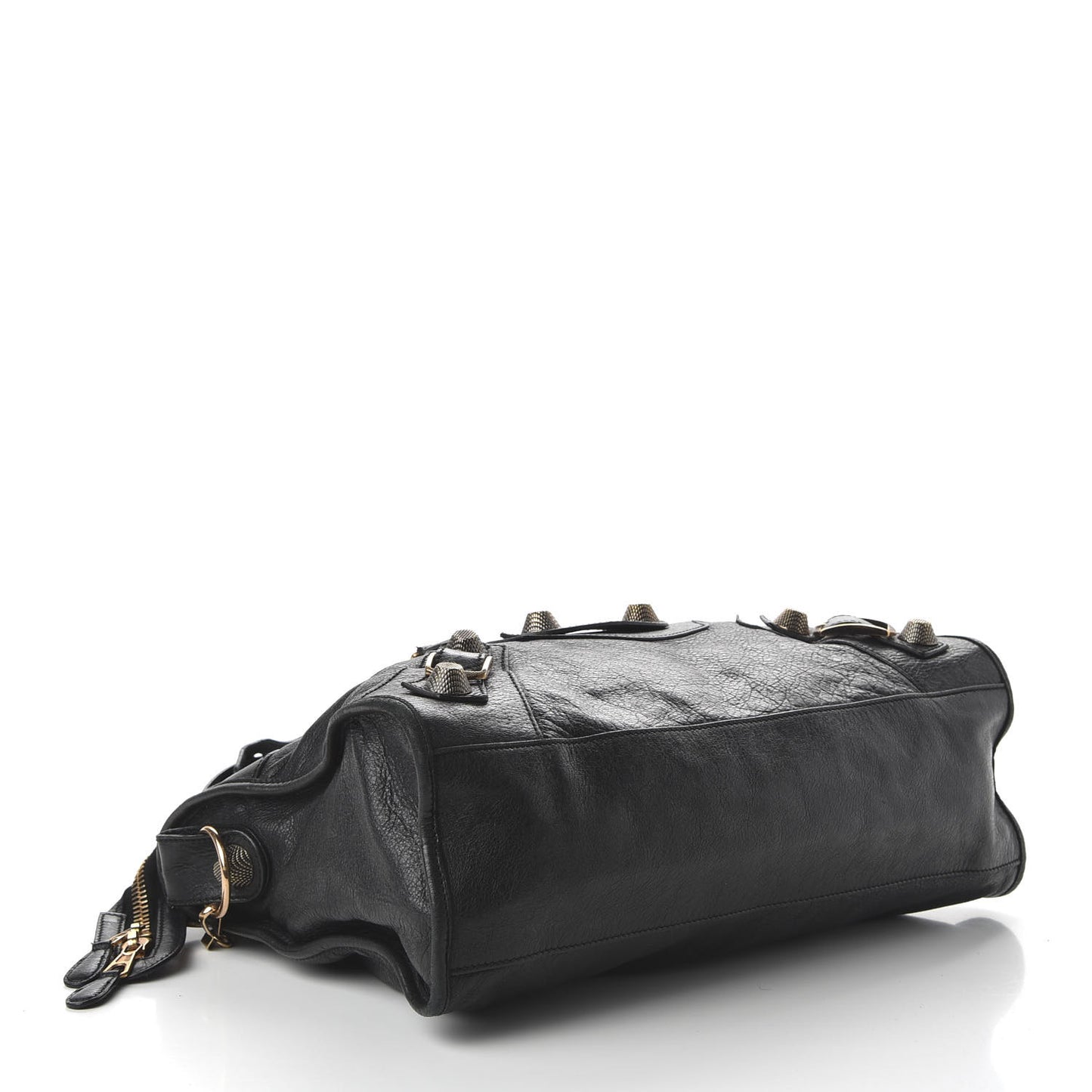 Agneau Giant 21 Rose Gold Hardware City Black