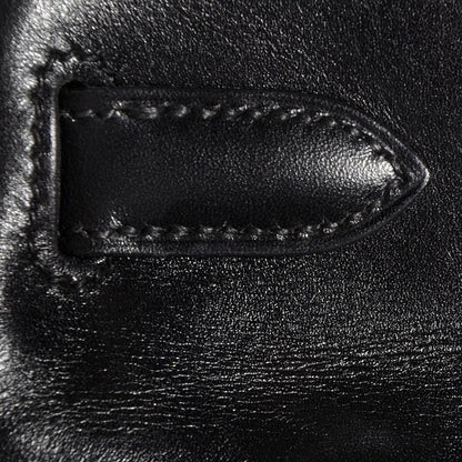 Hermes Box Toile Lakis Kelly 32 Black 17 of 24