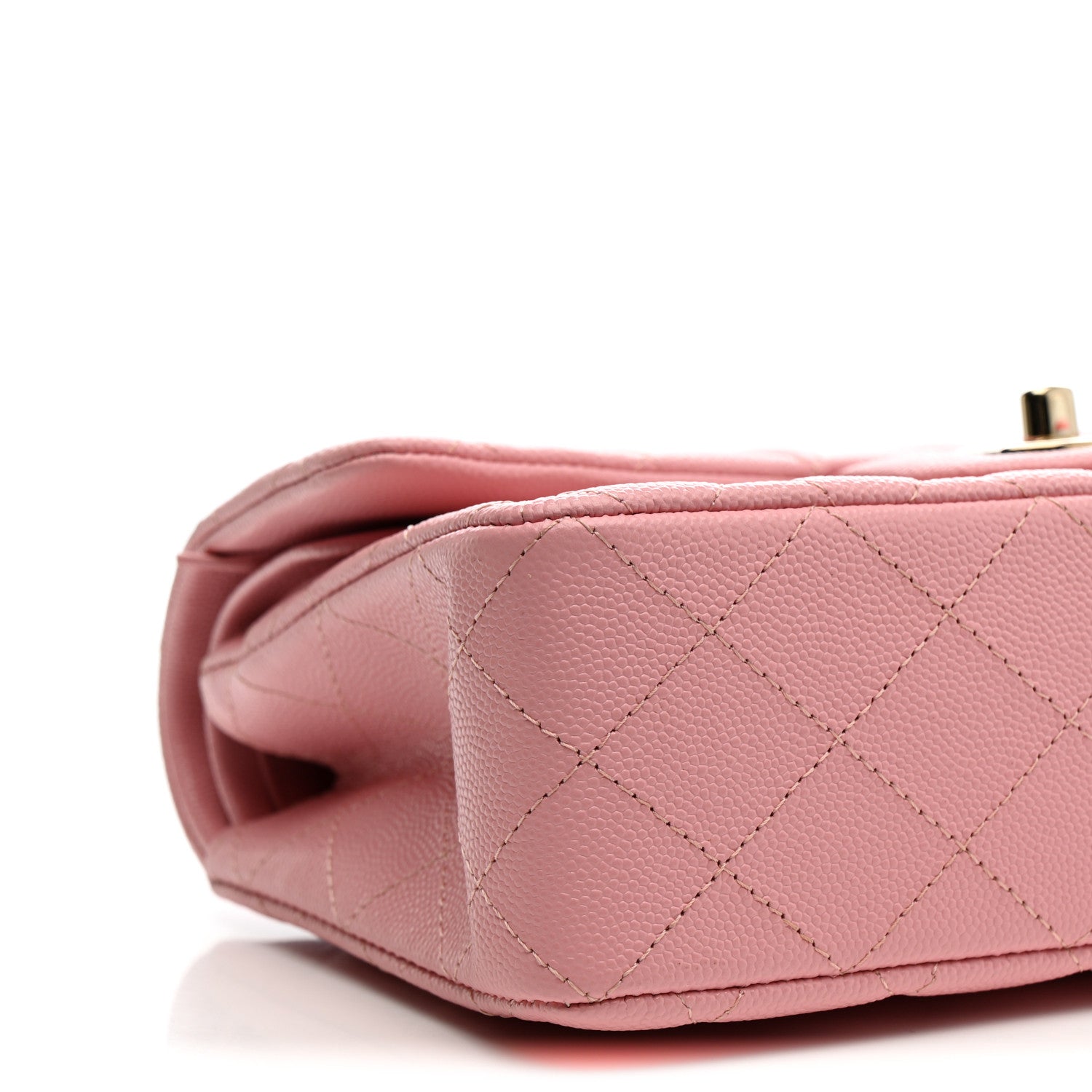 Chanel Caviar Quilted Small Double Flap Pink 9 of 11
