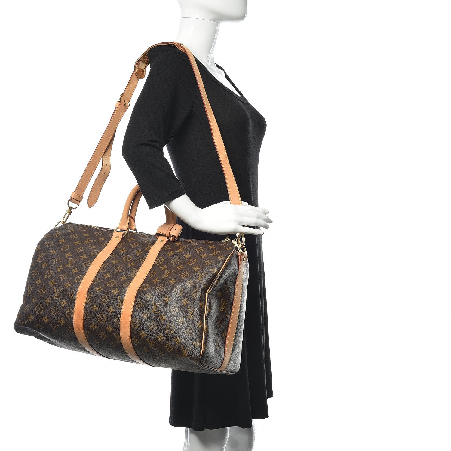 Louis Vuitton Monogram Keepall Bandouliere 45 2 of 12