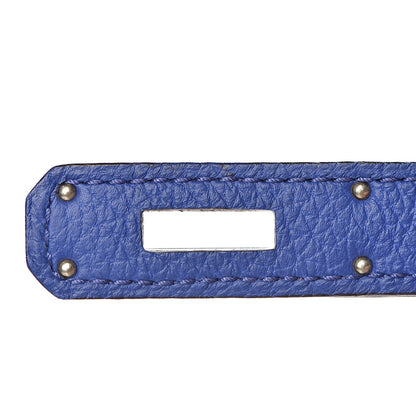 Hermes Togo Kelly Retourne 35 Bleu Electrique 14 of 42