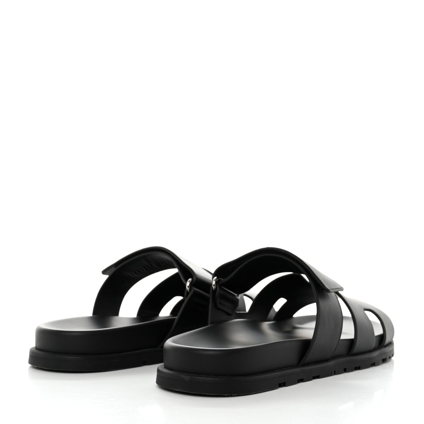 Calfskin Mens Chypre Sandals 42 Black