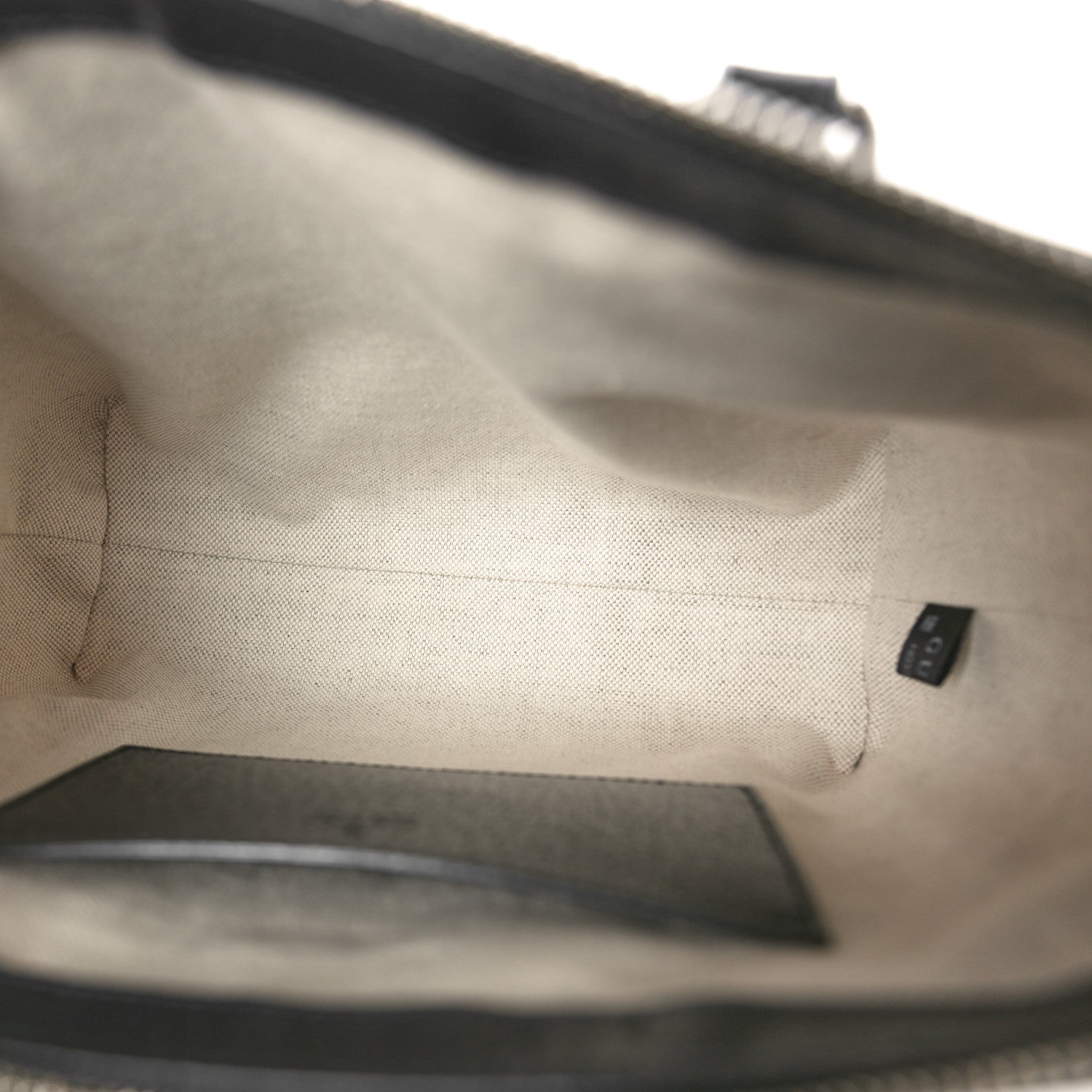 Gucci GG Supreme Monogram Textured Dollar Calfskin Web Small Ophidia Tote Bag Beige Blue 5 of 10